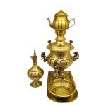 خرید و قیمت سرویس 5 تکه سماور برنجی انتخابی عالی مناسب ارزانترین در بازاربدون تغییر رنگ با 3 سال ضمانت