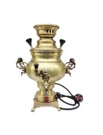 سماور برقی برنجی زیباترین و شیک ترین سماور اتومات